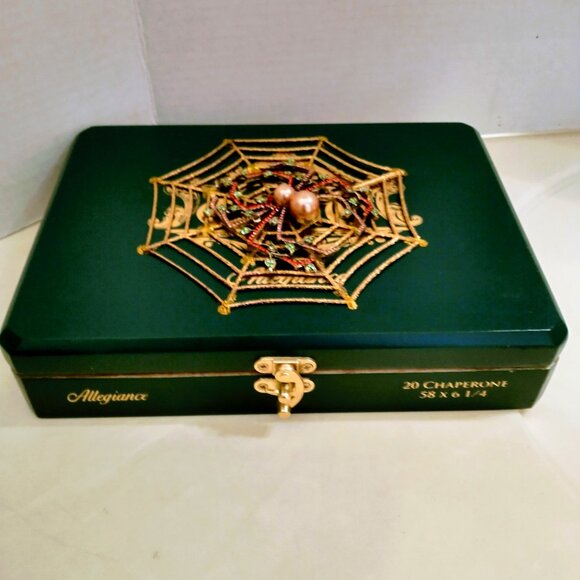 Suenos de Saundra Upcycled, Pere Carrillo, Cigar Box, Storage/ Home Decor - Picture 3 of 14